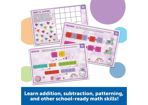 Mathlink Cubes Kindergarten Math Activity Set: Mathtastics!