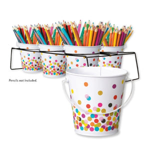 Confetti Buckets Plus Caddy