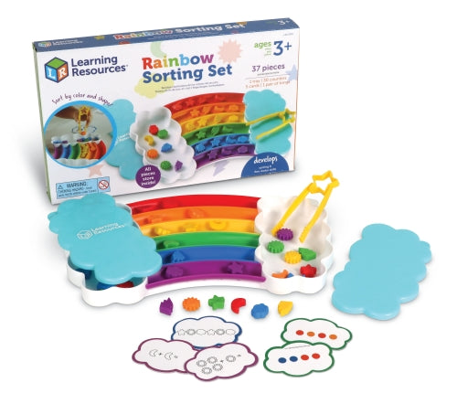 Rainbow Sorting Trays