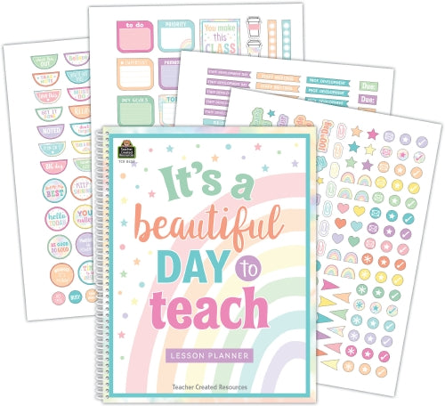 Pastel Pop Lesson Planner