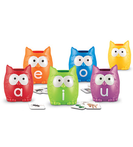 Vowel Owls Sorting Set