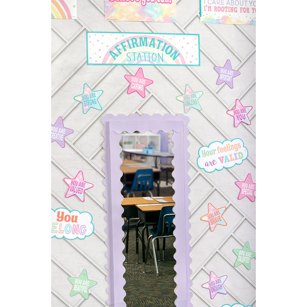 Pastel Pop Positive Affirmations Mini Bulletin Board