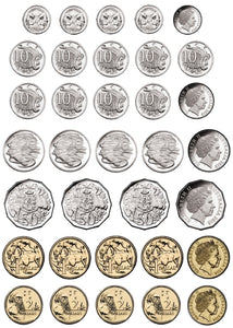 Magnetic Australian Coins