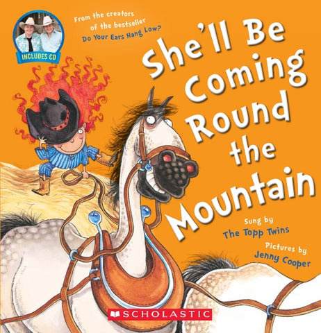 SHE'LL BE COMING ROUND THE MOUNTAIN BB + CD By Topp Twins, Jenny Cooper