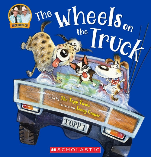 THE WHEELS ON THE TRUCK BB + CD By Topp Twins, Jenny Cooper