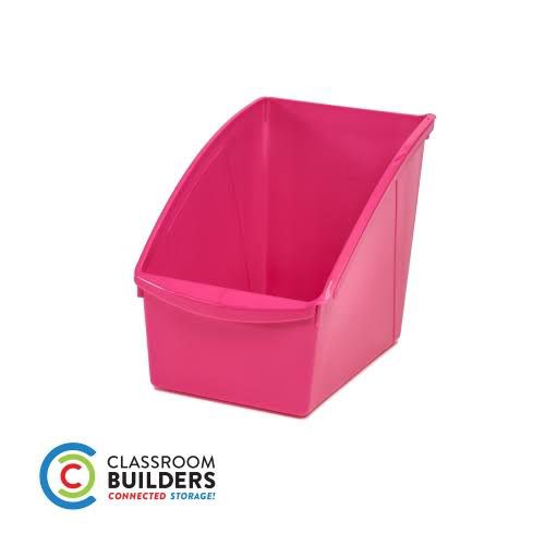 Medium Book Tubs 5 Pack Neon Colours