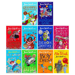 Terrific Ten Boxed Set By David Walliams