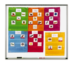 Magnetic Pocket Chart Squares (Set Of 6)