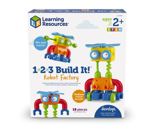 1-2-3 Build It! Robot Factory