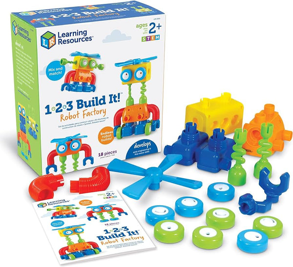 1-2-3 Build It! Robot Factory