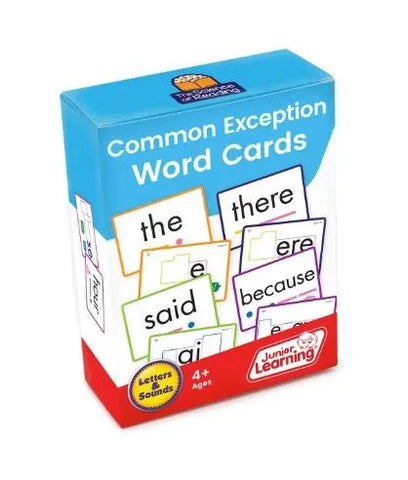 Common Exception Word Cards