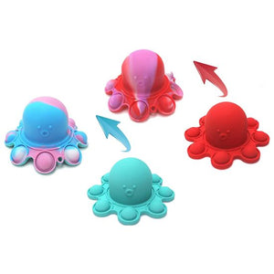 Octopus Silicone poppet toy