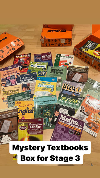 Text Books Mystery Box