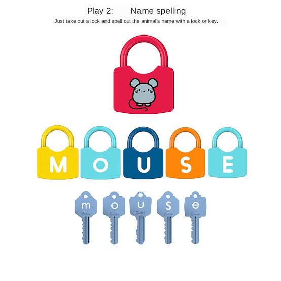 Alphabet Learning Locks