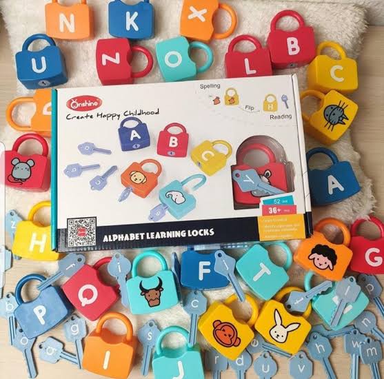 Alphabet Learning Locks