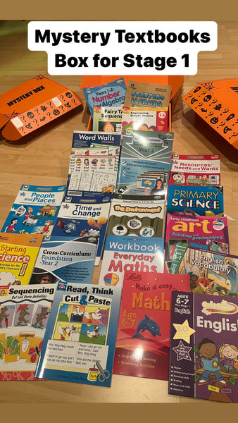 Text Books Mystery Box