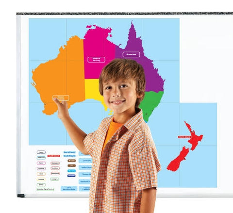 Magnetic Map of Australia and New Zealand