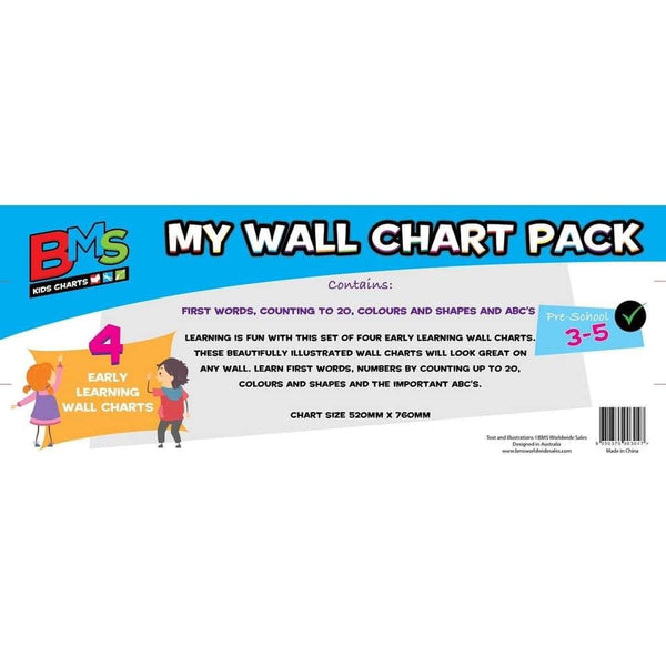 My wall chart pack +3