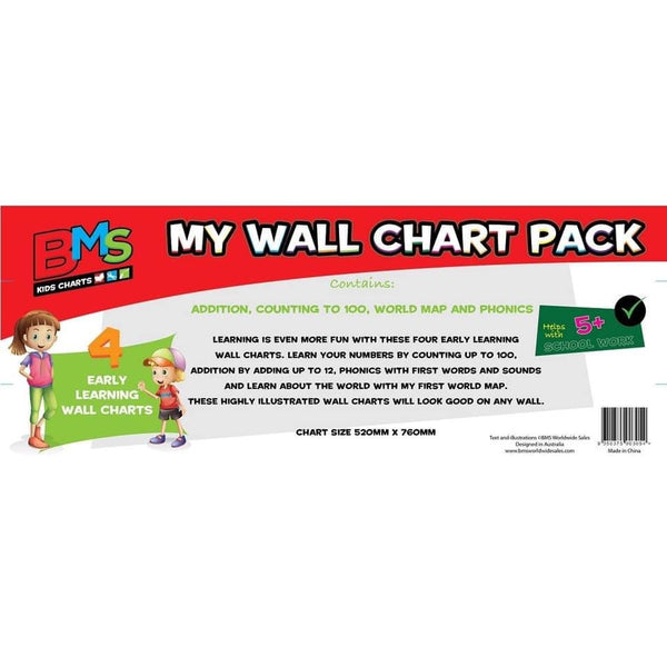 My wall chart pack ages 5+