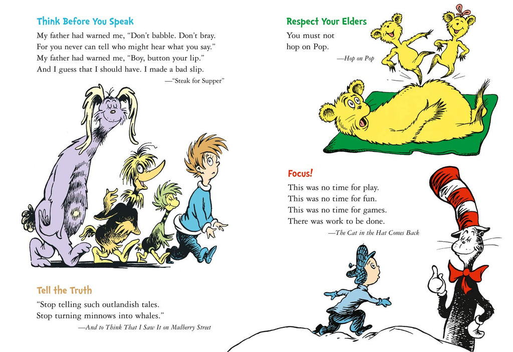 WISDOM OF SEUSS-ISMS! by Dr Seuss – A to Z Educational Resources