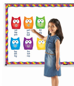 Magnetic Vowel Owls