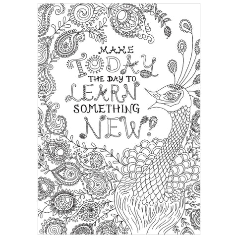 Make Today Colour-Me Poster