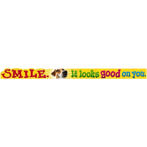 Smile, It Looks Good On You Banner