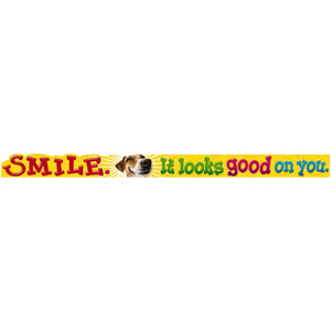 Smile, It Looks Good On You Banner