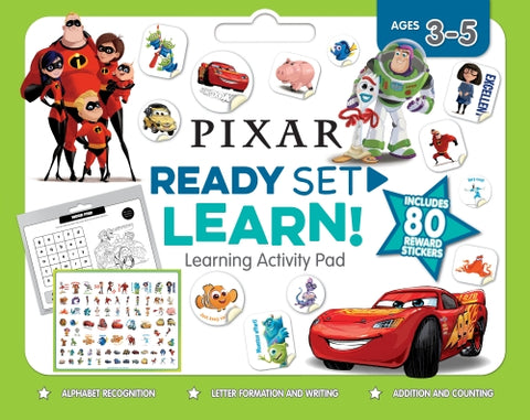 Disney-Pixar: Ready Set Learn! Learning Activity Pad