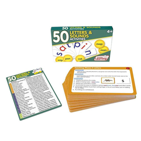 50 Letters & Sounds Activities