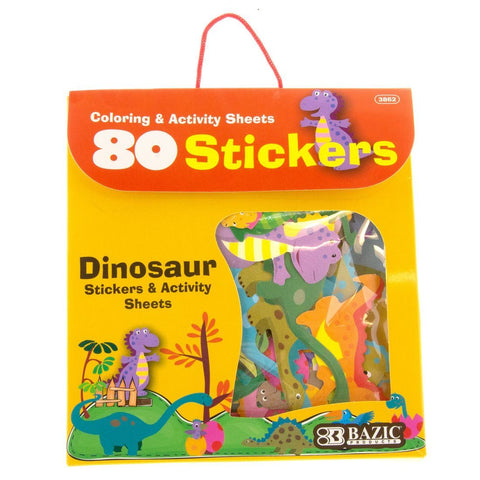 BAZIC Dinosaur Series Assorted Sticker