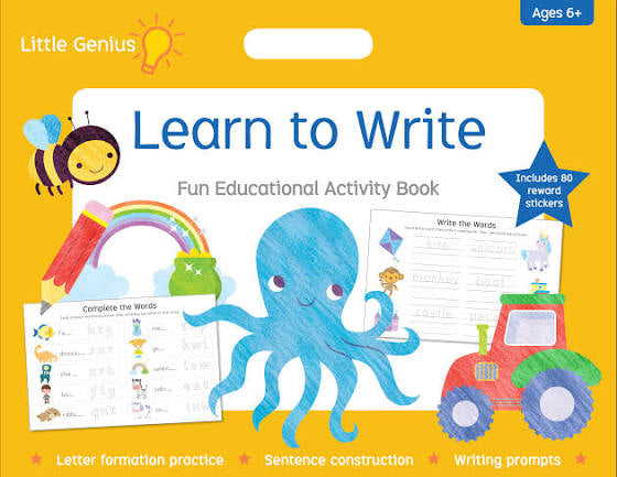 Little Genius Learn To Write Mega Pad