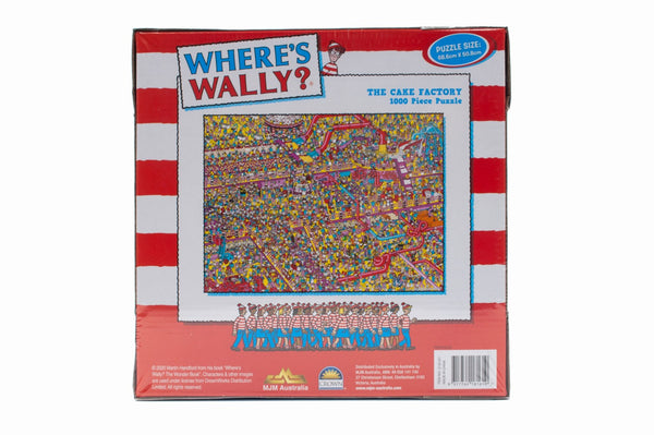 Wheres Wally 1000 Pce Puzzle The Cake Factory