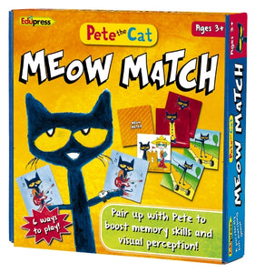 Pete the Cat Meow Match Game