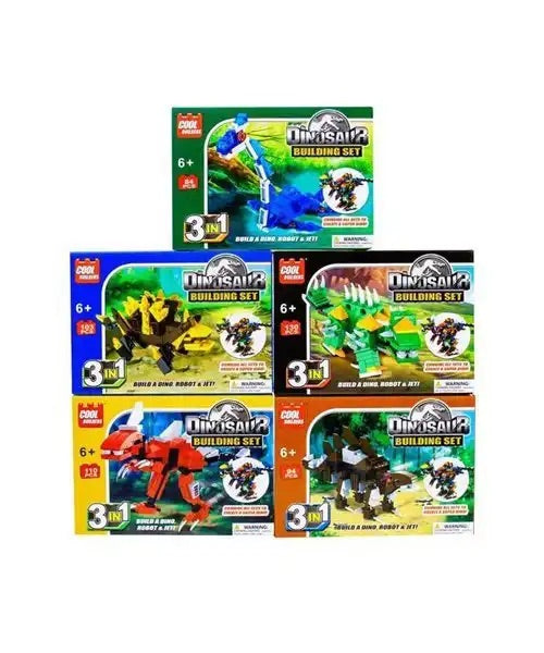 Cool builders dinosaur store building set