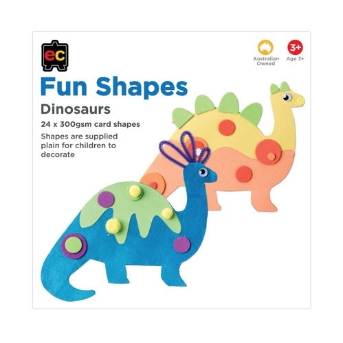 Fun Shapes Dinosaur 24 pieces