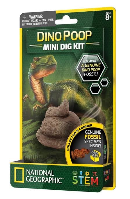 Carded Mini Dig Dino Poop