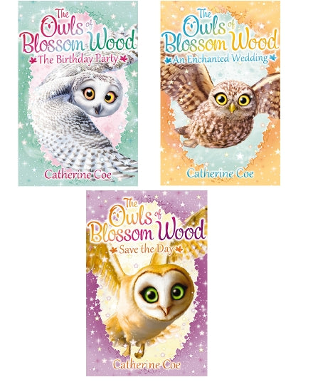 Owls Of Blossom Wood 3 Pack