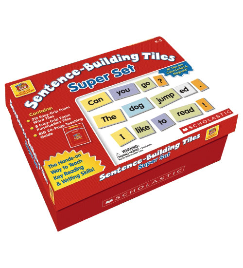 LITTLE RED TOOL BOX: SENTENCE-BUILDING TILES SUPER SET