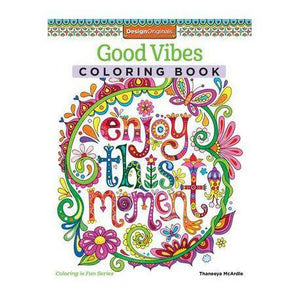 Design Originals: Good Vibes Colouring Book