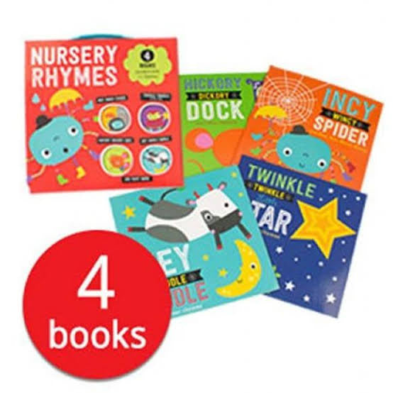 Nursery rhymes book set