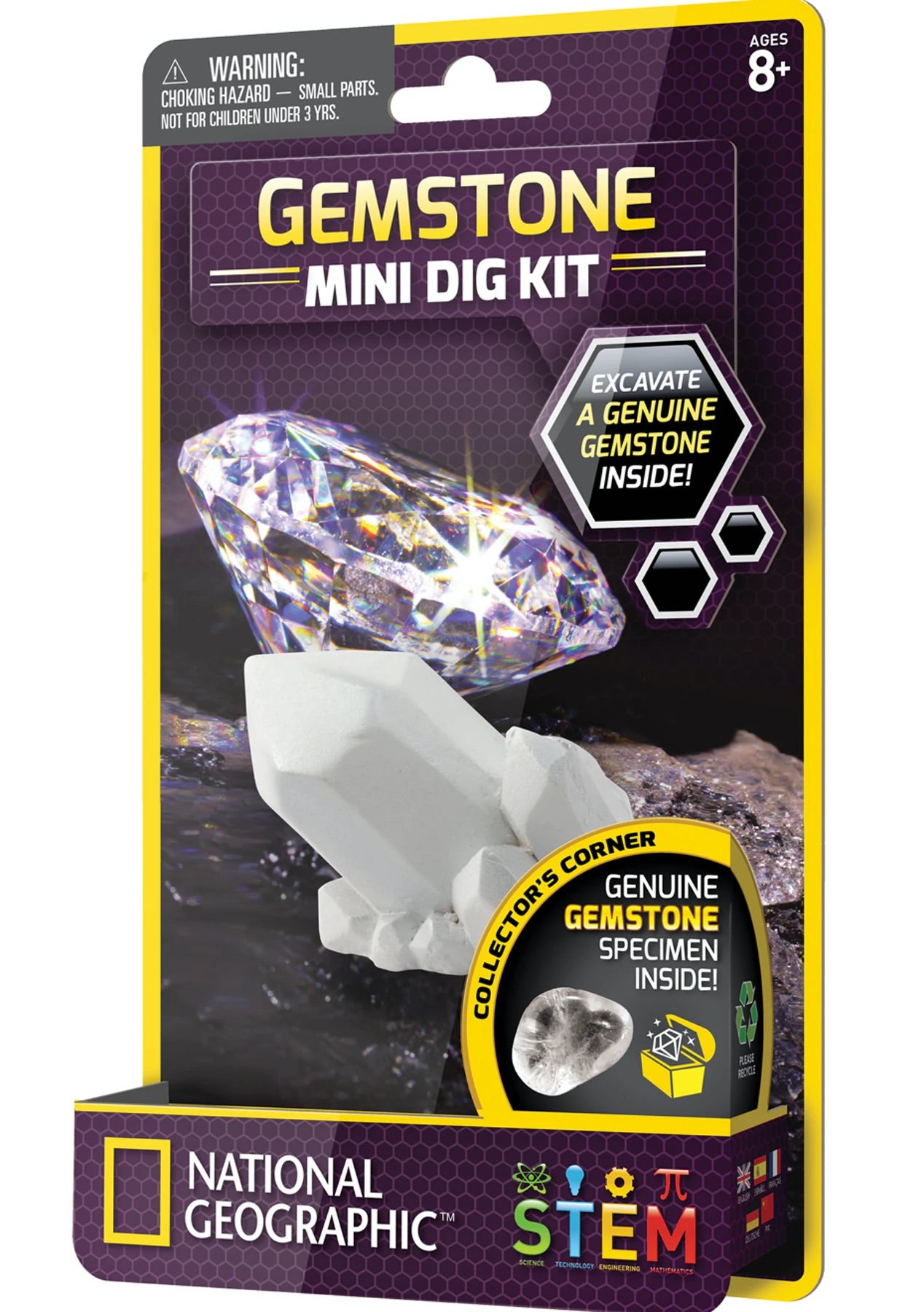 Carded Mini Dig Gemstones