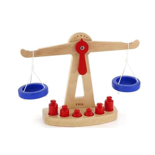 Wooden Balancing Scales