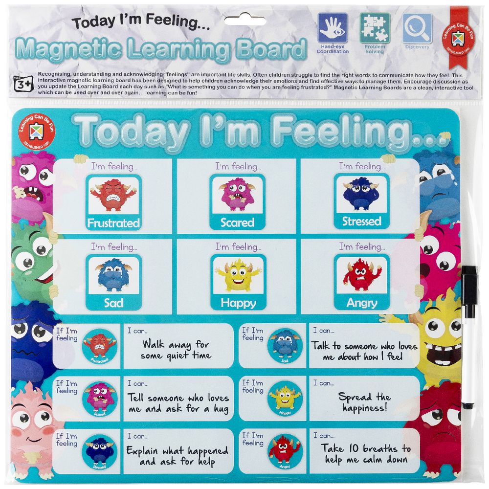 Magnetic Learning Board Emotions