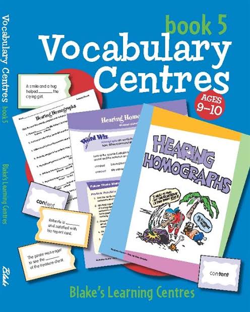 Blake's Learning Centres - Vocabulary Centres: Book 5 (Ages 9-10)