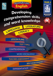 Developing comprehension skills and word knowledge Year 6