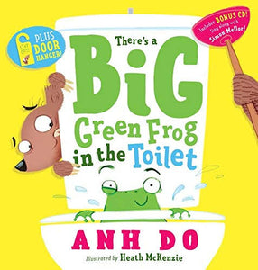 BIG GREEN FROG + DOOR HANGER