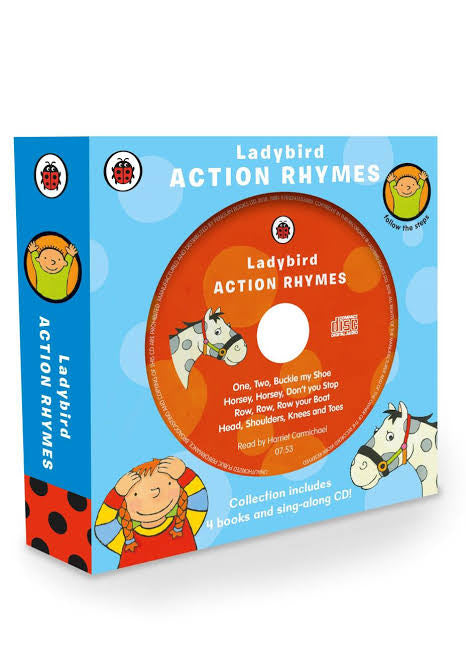 Ladybird Action Rhymes Collection with Sing Along CD