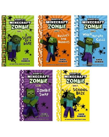 DIARY OF A MINECRAFT ZOMBIE 1-5