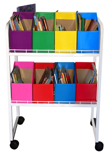 Heavy-Duty Book-Box Trolley